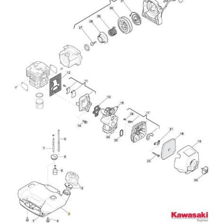 ORIGINAL STIGA COMP-KRAFTSTOFFTANK – 118801893/0 | Newgardenstore.eu