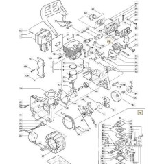 Carburador ALPINA P 400 450 460 500 510 mod.WT.429 006027