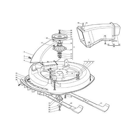 Ramasseur d'herbe F 72 tracteur de pelouse tondeuse CASTELGARDEN 384108051/0 | Newgardenstore.eu