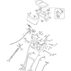 AFFICHE DE FÊTE. TABLEAU DE BORD SnTh GRIS NCS+TP ORIGINAL STIGA - 383150002/0 | Newgardenstore.eu