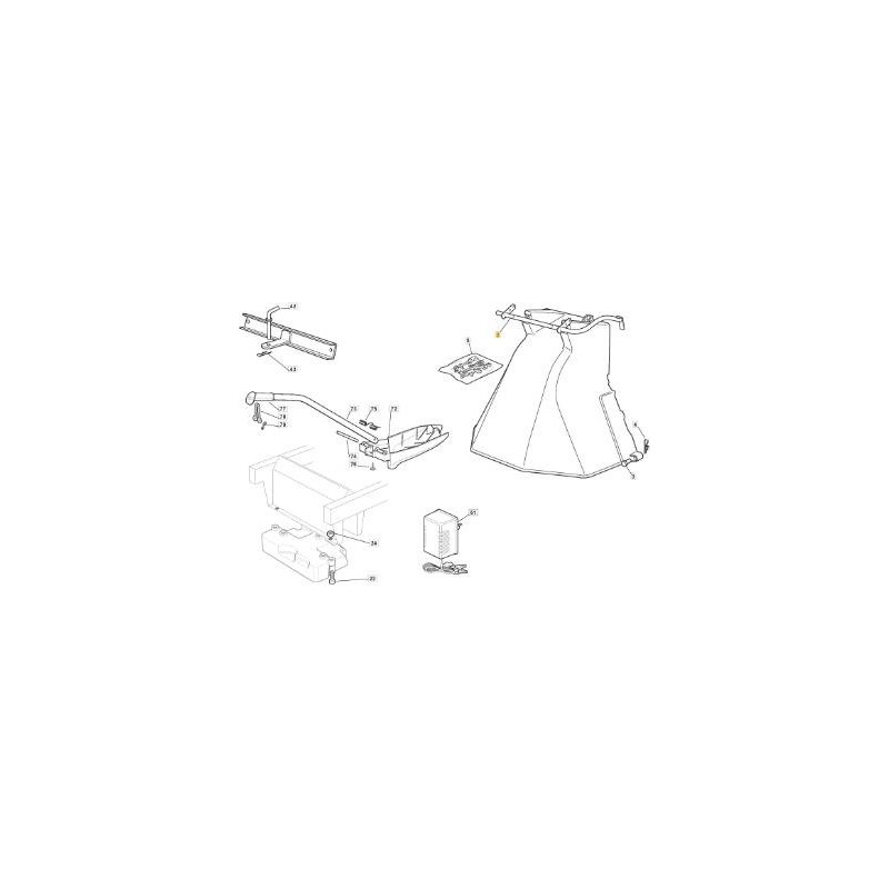 VNN NJ92 OUTPUT PROTECTION HOOK TUBE ORIGINAL STIGA - 382869035/0