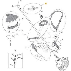 CABEZA DE ALAMBRE 9228-330319 -RDC ORIGINAL STIGA - 383820504/0