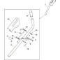 TUYAU SUPÉRIEUR DE LEVAGE DE PRISE DE FORCE TC/MP VNN ORIGINE STIGA - 382869057/0