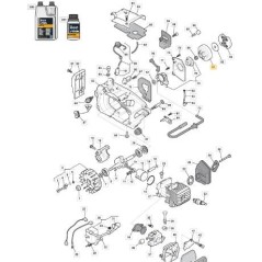 KZ CAMPANA FRIZ.3/8 2475-51110 ORIGINALE STIGA - 6995176