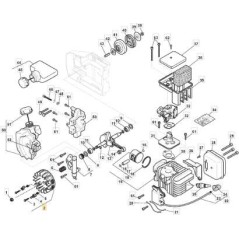 VOLANT MAGNÉTIQUE JF 9228-310110-Rd ORIGINAL STIGA - 6980601 | Newgardenstore.eu