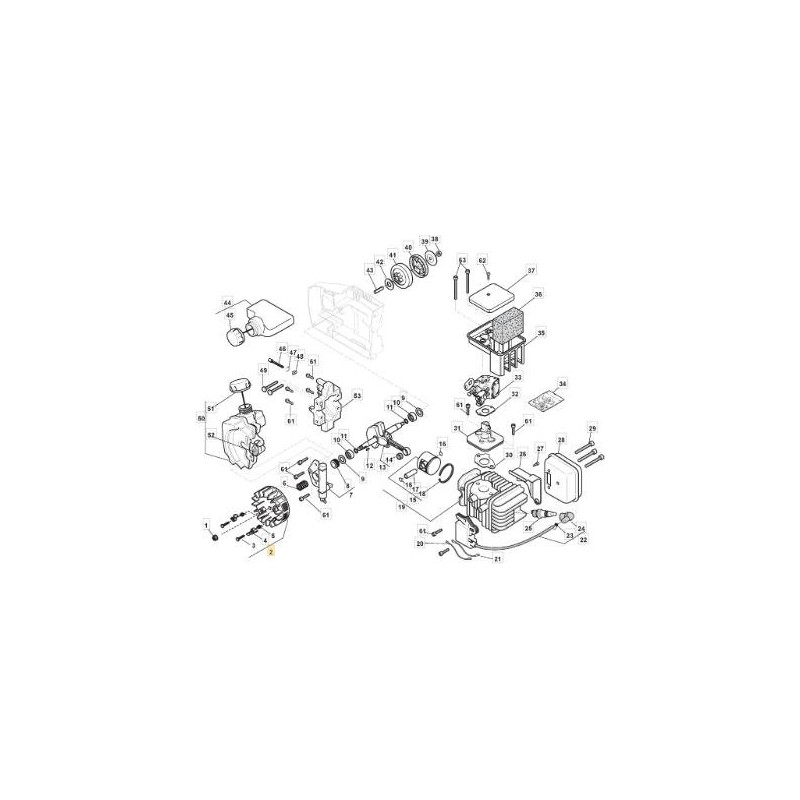 VOLANT MAGNÉTIQUE JF 9228-310110-Rd ORIGINAL STIGA - 6980601