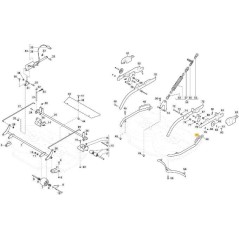 SIDE PROTECTION TUBE SX CD105QF VNG ORIGINAL STIGA - 387869543/0 | Newgardenstore.eu
