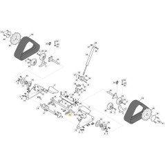 SPUR-EINSTELLACHSE SNTH760 ZNB ORIGINAL STIGA - 383000301/0