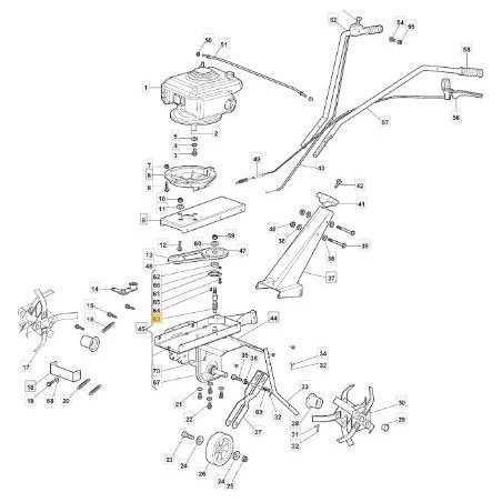 ZAHNRAD ??- ORIGINAL STIGA SCHNECKENSCHRAUBE - 118803478/0 | Newgardenstore.eu