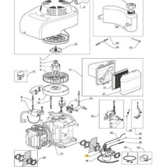 CARBURATEUR _ 170020515-0001 ORIGINAL STIGA - 118550252/0