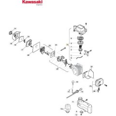 ORIGINAL STIGA SELF-RECOIL START - 118801875/0