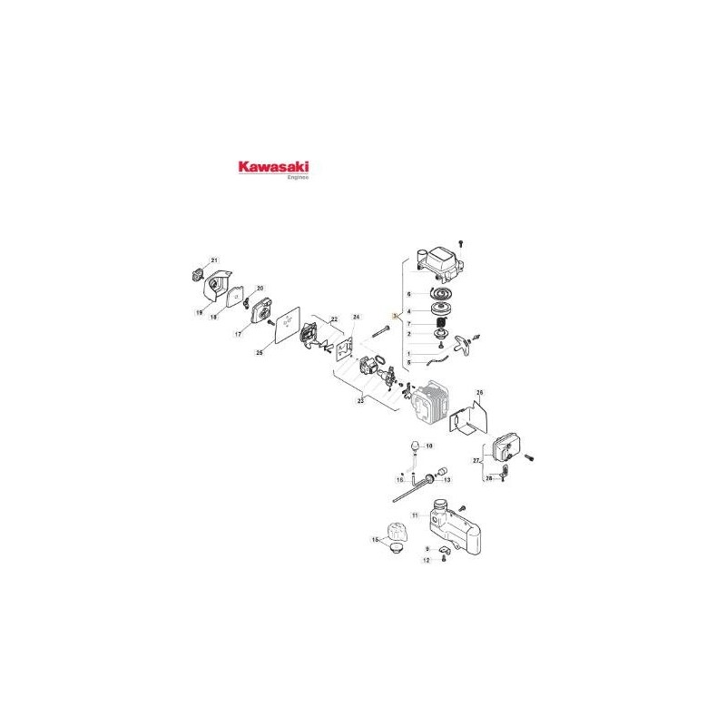 ORIGINAL STIGA SELF-RECOIL START - 118801875/0