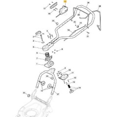 SALVAM.BATTERIA OPC+TRAZIONE 700/900 ORIGINALE STIGA - 381600621/0 | Newgardenstore.eu