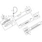 TUBO MANICO MH 20 Li ORIGINALE STIGA - 118811125/0