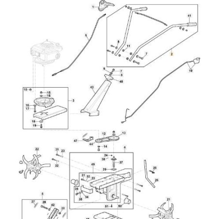 TI 36 V ORIGINAL STIGA GRIFFSATZ – 118805070/0 | Newgardenstore.eu