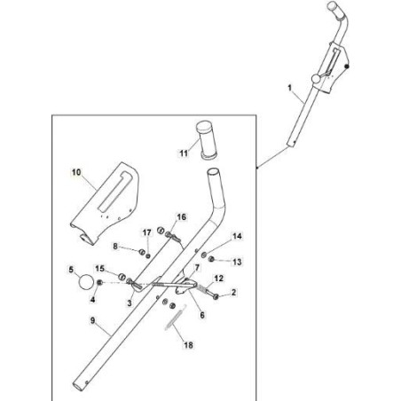 Abgasschlauch-Set 10 m ORIGINAL STIGA – 1500-9018-01 | Newgardenstore.eu