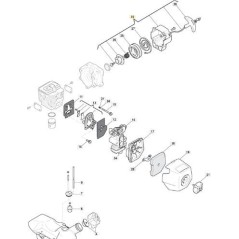 ORIGINAL STIGA SELF-RECOIL START - 118801877/0