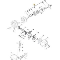 ORIGINAL STIGA SELF-RECOIL START - 118801876/0