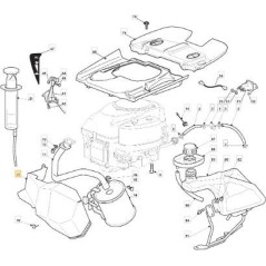 SILENT PROTECTION ZNN F72 GGP 12 ORIGINAL STIGA - 384598093/1