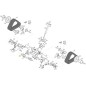 ASSE FIX CINGOLI SNTH760 ZNB ORIGINALE STIGA - 383000303/0