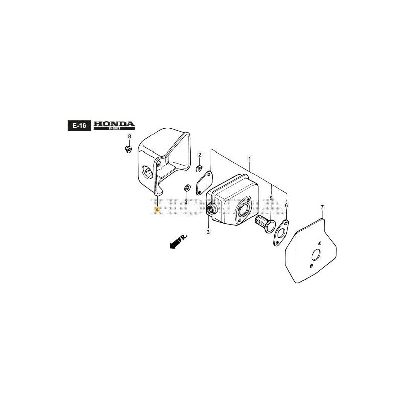 PROTEZIONE SILENZIATORE ORIGINALE STIGA - 118552080/0