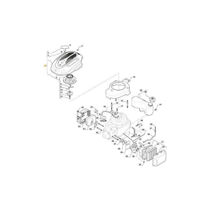 ORIGINAL STIGA STARTER HOOD - 118551468/0