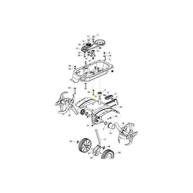 ORIGINAL STIGA WORM SCREW - 1483-2011-01