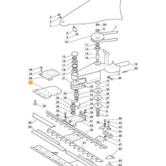 SCARPA SUPPORTOBARRA ESM NERA ORIGINALE STIGA - 118800622/0 | Newgardenstore.eu