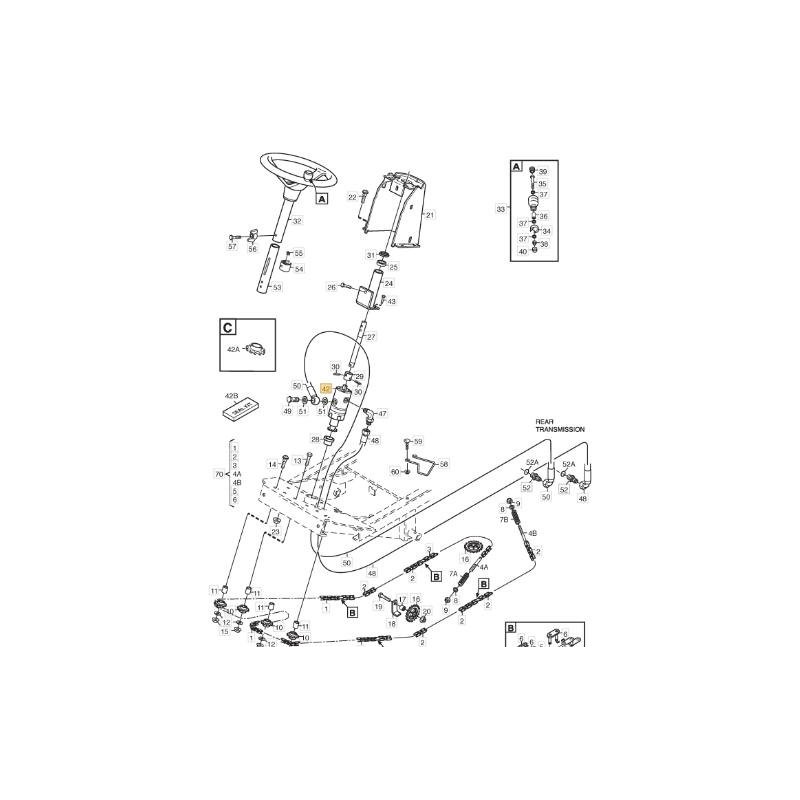 PINION (Power Steering) ORIGINAL STIGA - 1139-2106-01