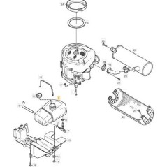 RÉSERVOIR STIGA ORIGINAL - 1134-5066-01 | Newgardenstore.eu