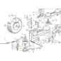 POLEA DE MOTOR ORIGINAL STIGA B&S x EL63 GT - 127604012/0
