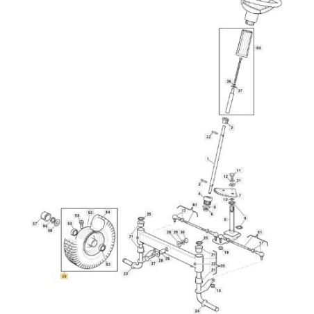 WHEEL KIT 11FENGCHI+WANDA P512 DG ORIGINAL STIGA - 384680083/0 | Newgardenstore.eu