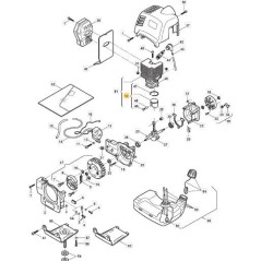 KOLBEN D.38 X STAR 41 ORIGINAL STIGA - 8541123