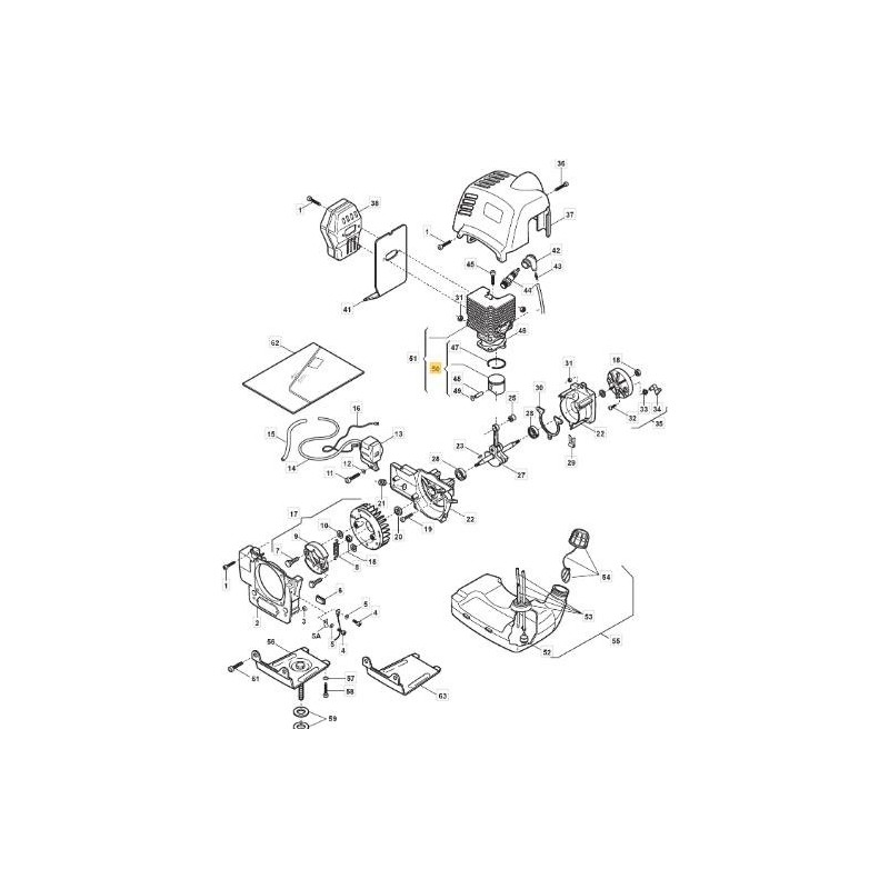 KOLBEN D.38 X STAR 41 ORIGINAL STIGA - 8541123