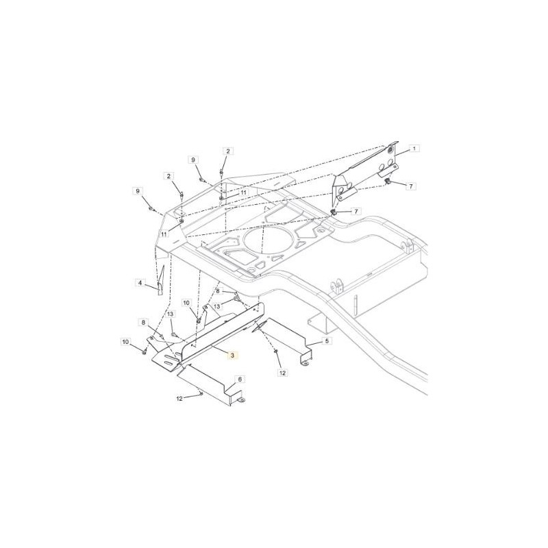 PROTECCIÓN TÉRMICA STIGA ORIGINAL - 118830861/0