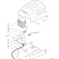 PLACA DE CARGA LATERAL DERECHA ORIGINAL STIGA - 112600343/0