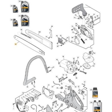 BARRA 18325 1.3 P402-442 O STIGA ORIGINAL - 123900112/0 | Newgardenstore.eu
