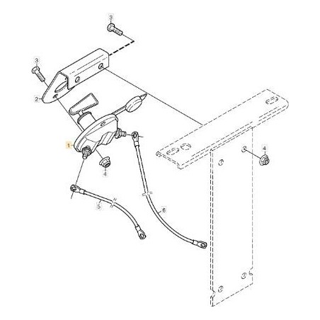 INTERRUPTOR PRINCIPAL ORIGINAL STIGA - 9400-0316-01 | Newgardenstore.eu