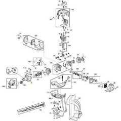 SOPORTE DE TRANSMISIÓN ORIGINAL STIGA - 118805417/0 | Newgardenstore.eu
