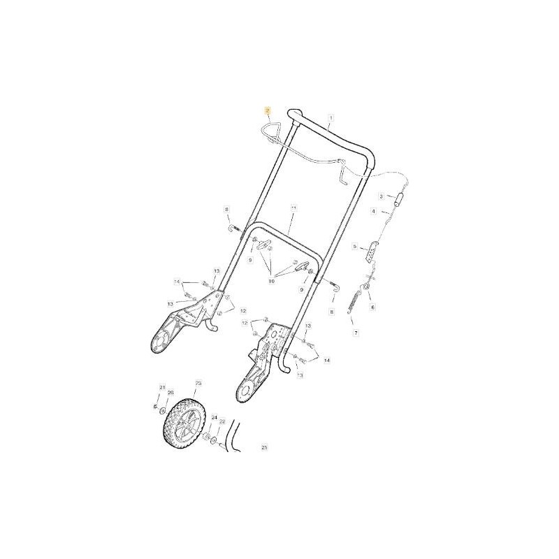 BAIL CONTROL ORIGINALE STIGA - 1812-1961-01