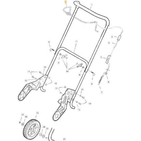 ORIGINAL STIGA BAIL CONTROL – 1812-1961-01 | Newgardenstore.eu