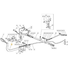 PEDAL DE FRENO CTF TC 2000 HYDRO ORIGINAL STIGA - 382500011/2 | Newgardenstore.eu