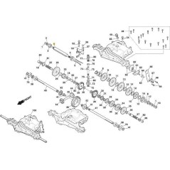 EJE DE TRANSMISIÓN ORIGINAL STIGA - 118870265/0