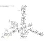 SUPPORT DE TRANSMISSION SBC 646-656 DX ORIGINAL STIGA - 118805145/0