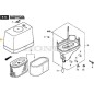 ORIGINAL STIGA AIR FILTER COVER - 118552041/0