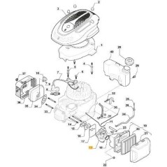 VERGASER 170cc ORIGINAL STIGA - 118551450/1