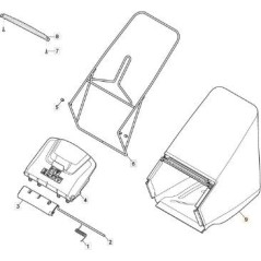 CANVAS BAG MP2ROL. BLACK CANVAS STIGA ORIGINAL STIGA - 181102415/0 | Newgardenstore.eu