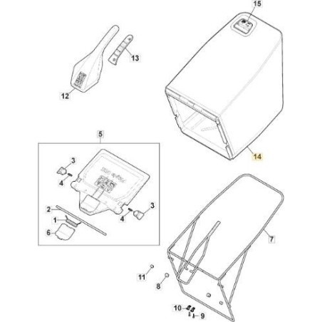 WEISSES MP2-TASCHENPAKET + ORIGINAL STIGA MOUNT-LOGO – 181102389/0 | Newgardenstore.eu