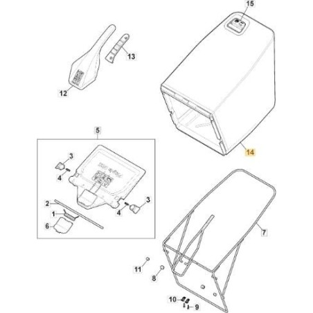 SCHWARZES MP2-TASCHENPAKET + ORIGINAL STIGA-LOGO – 181102378/0 | Newgardenstore.eu