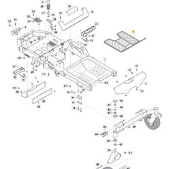 TAPPETTO POAGGIAPIEDI ORIGINALE STIGA - 118830223/0 | Newgardenstore.eu